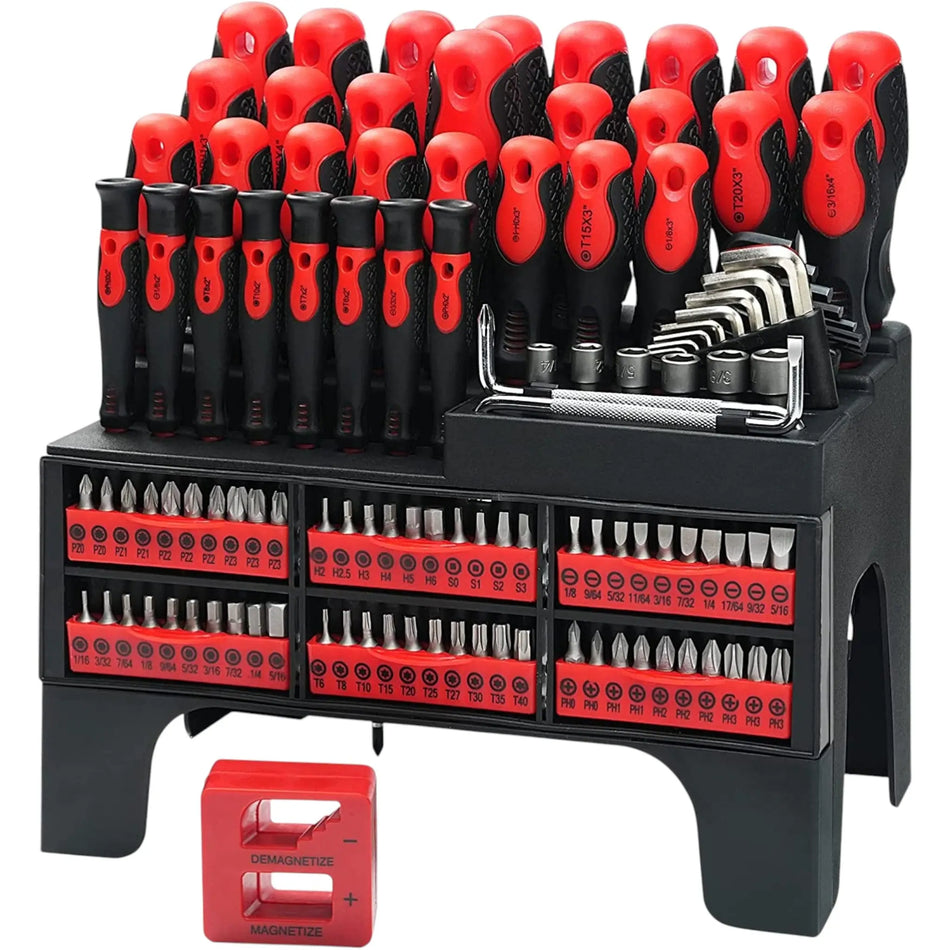 BeHappy magnetische schroevendraaierset 118-delig Top-Tools.nl