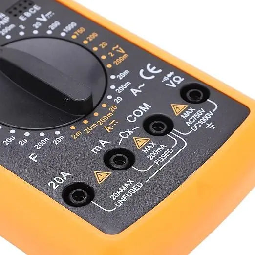 Digitale multimeter - DT9205A - LCD display