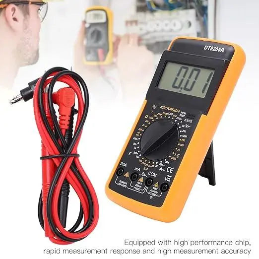 Digitale multimeter - DT9205A - LCD display