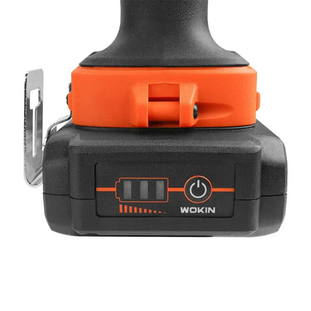 Wokin Slagmoersleutel Li-ion accu 20V koolborstelloos met 2 accu's een lader en een gereedschapstas Top-Tools.nl