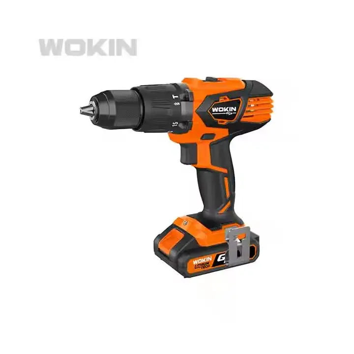 Wokin schroefboor machine boormachine gp20v accu 622158 Volt 20x2 ah 2.0 + accessoires + koffer Top-Tools.nl